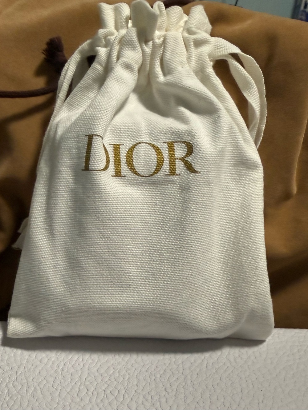 Dior Black Patent Quilted Trifold Wallet Gold tone Dior Charms! In Dustbag & COA - Picture 15 of 16